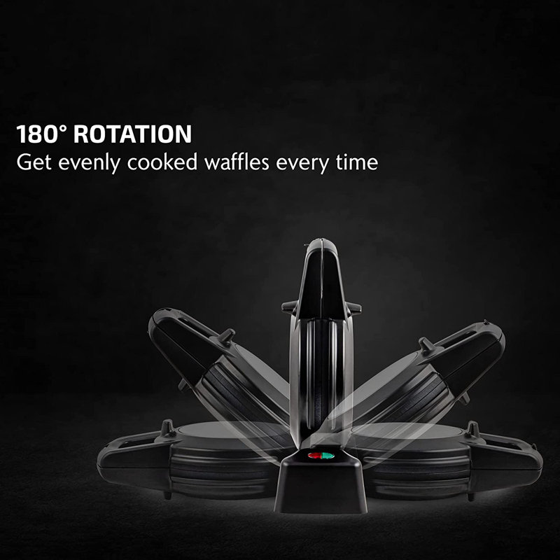 OVENTE Electric Belgian Waffle Maker Wayfair